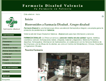Tablet Screenshot of farmaciadisalud.com
